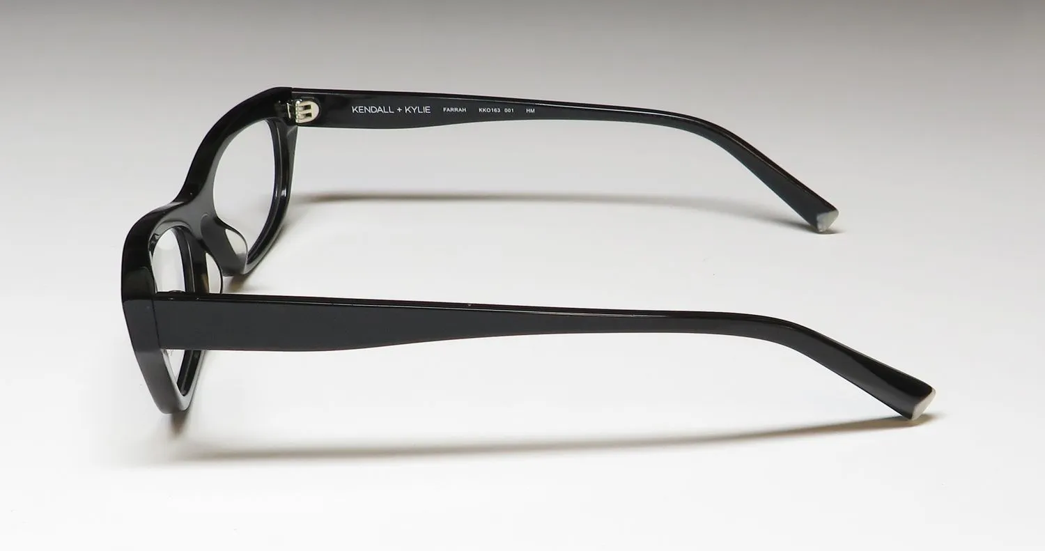 Kendall + Kylie Kko163 Farrah 001 Eyeglasses Black 55mm 4