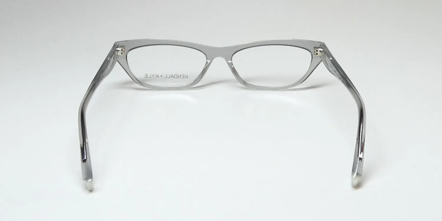 Kendall + Kylie Kko163 Farrah 057 Eyeglasses Grey Crystal 55mm 5