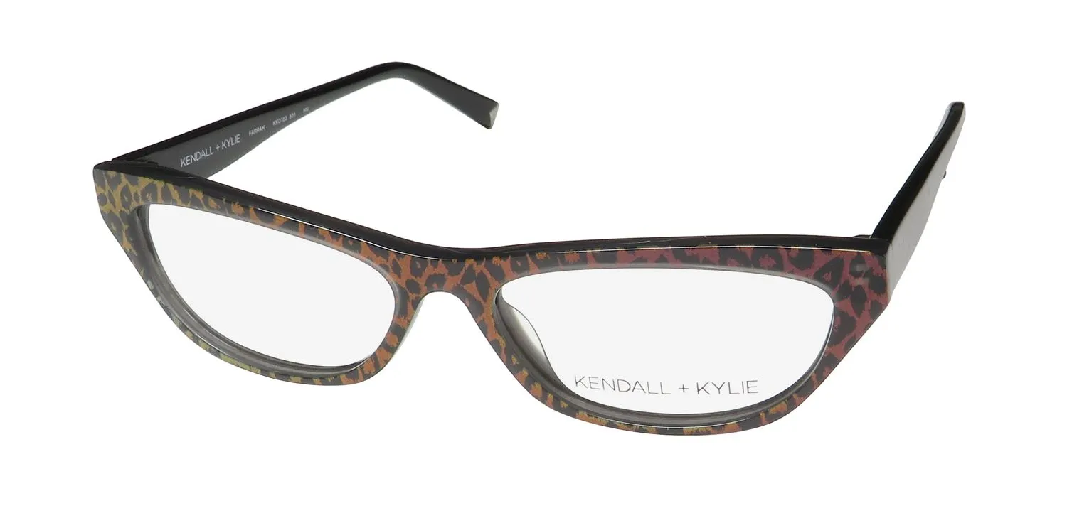 Kendall + Kylie Kko163 Farrah 531 Eyeglasses Mauve 55mm