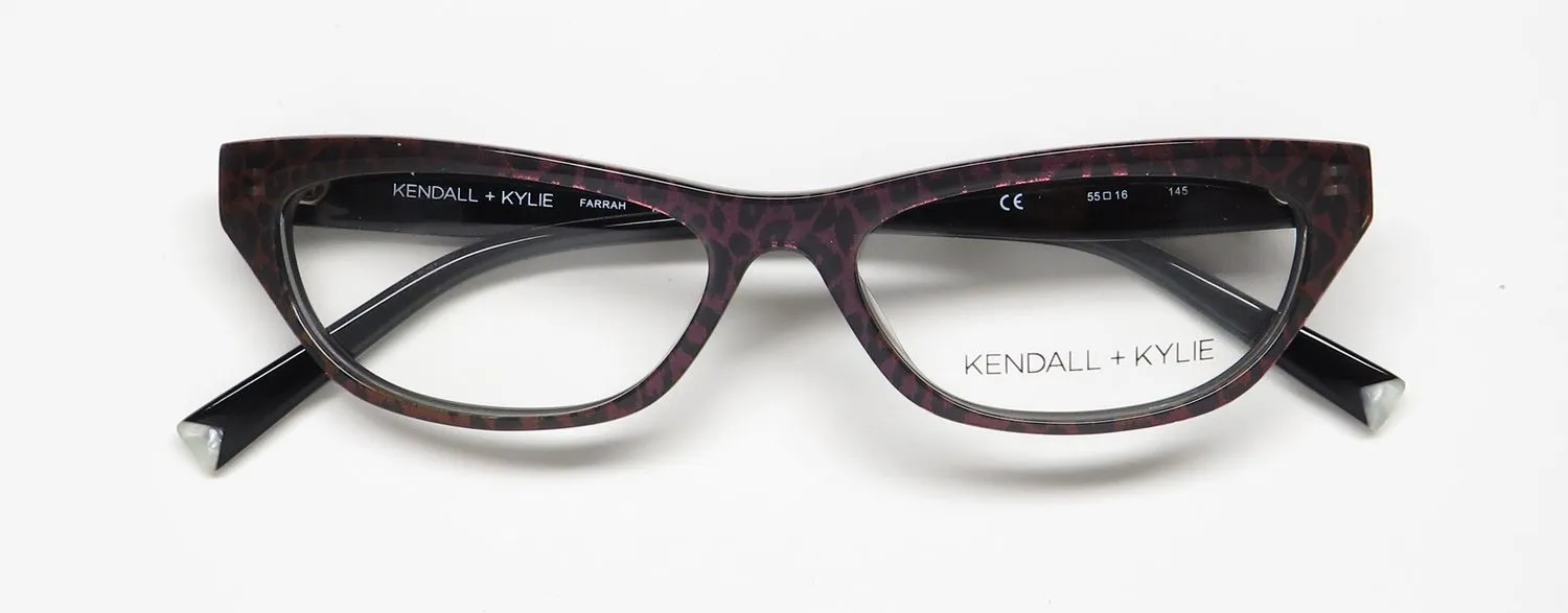 Kendall + Kylie Kko163 Farrah 531 Eyeglasses Mauve 55mm 2