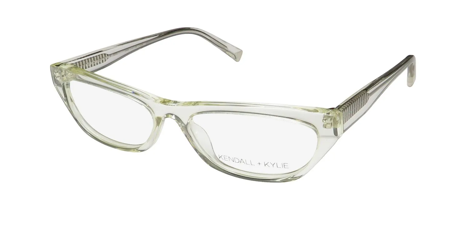 Kendall + Kylie Kko163 Farrah 971 Eyeglasses Crystal 55mm