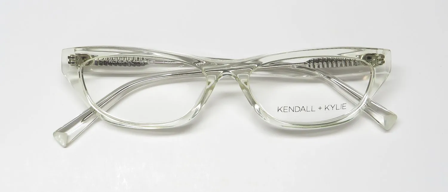 Kendall + Kylie Kko163 Farrah 971 Eyeglasses Crystal 55mm 2