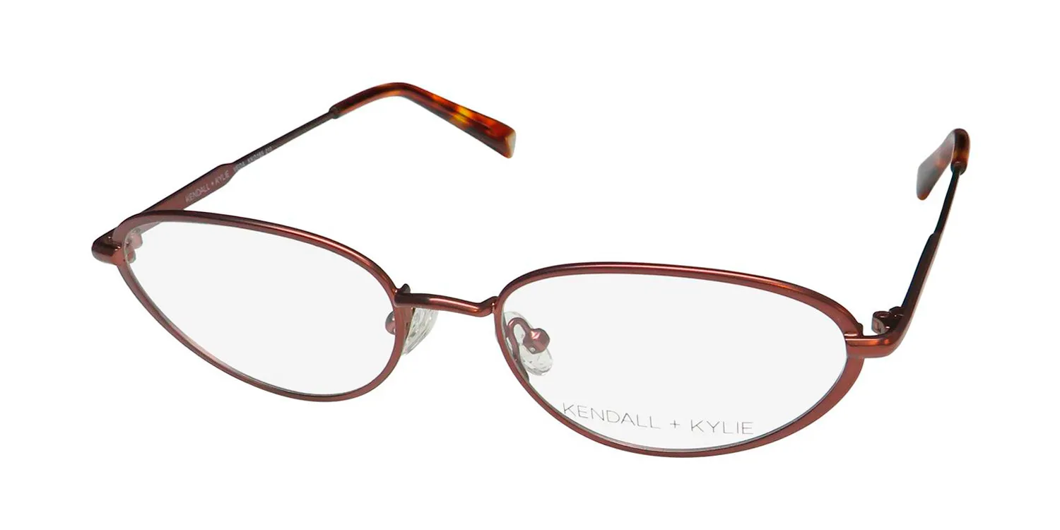 Kendall + Kylie Kko165 Veda 210 Eyeglasses Brown 53mm