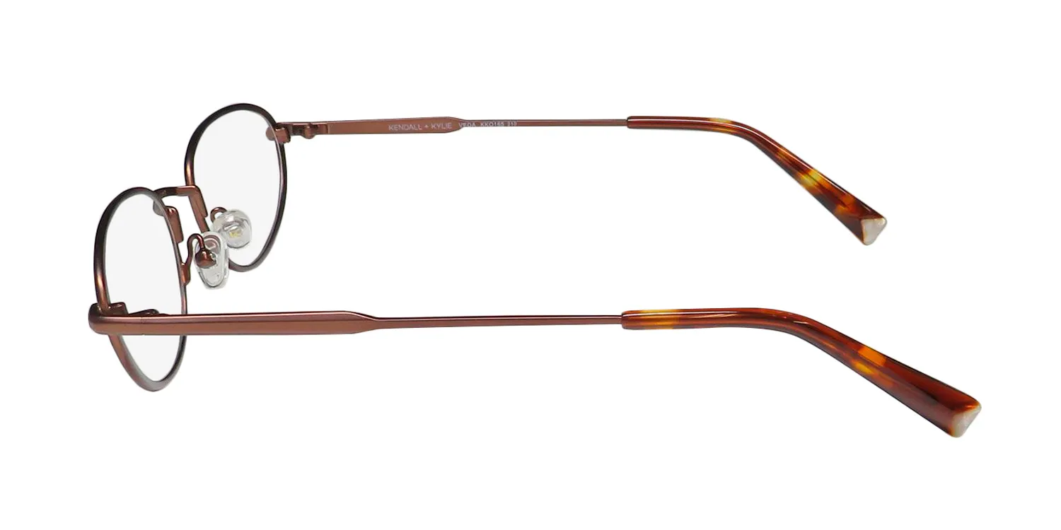 Kendall + Kylie Kko165 Veda 210 Eyeglasses Brown 53mm 4