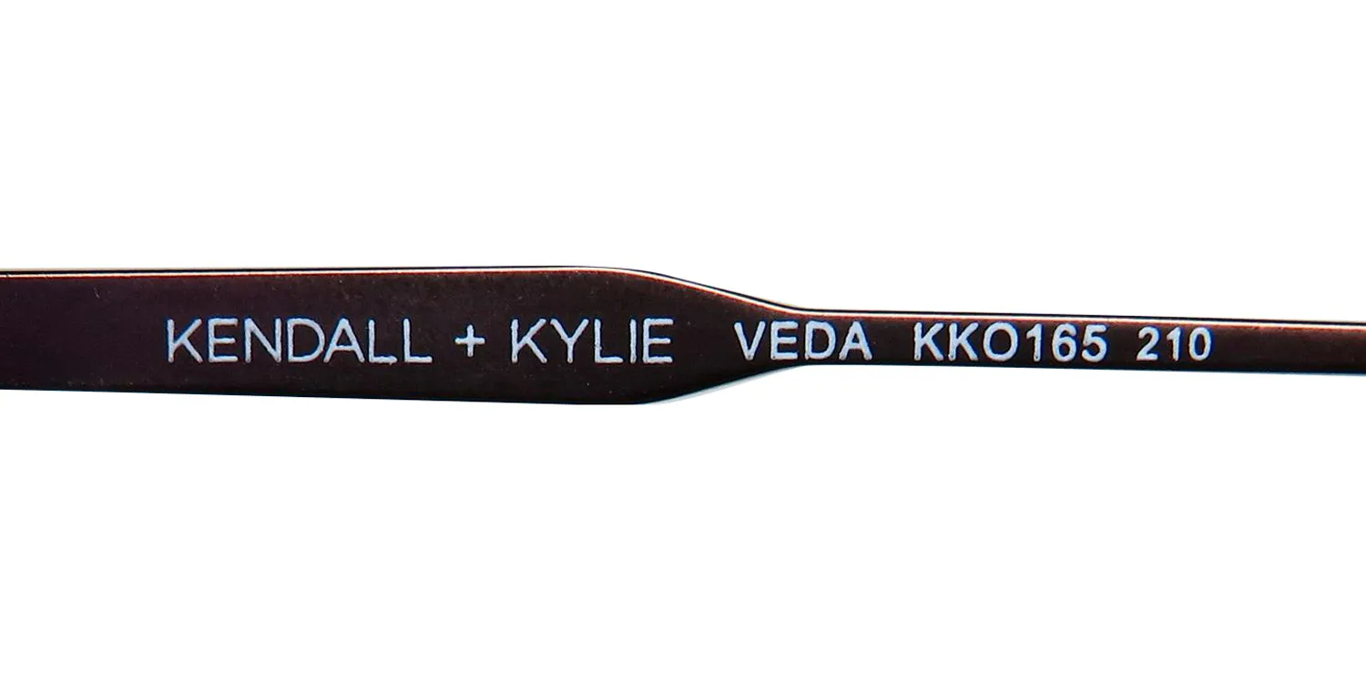 Kendall + Kylie Kko165 Veda 210 Eyeglasses Brown 53mm 7