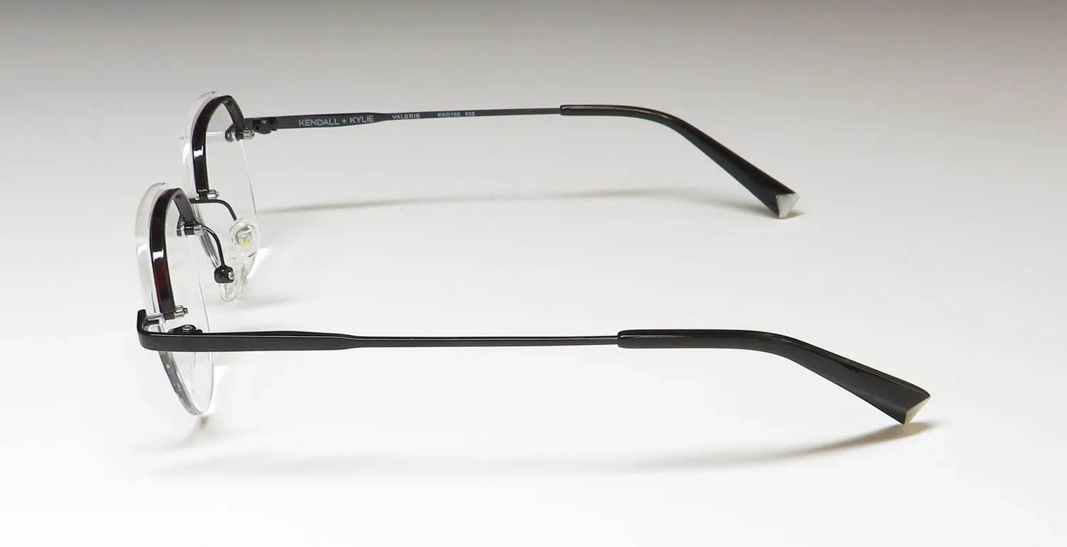 Kendall + Kylie Kko169 Valerie 605 Eyeglasses Black 50mm 4