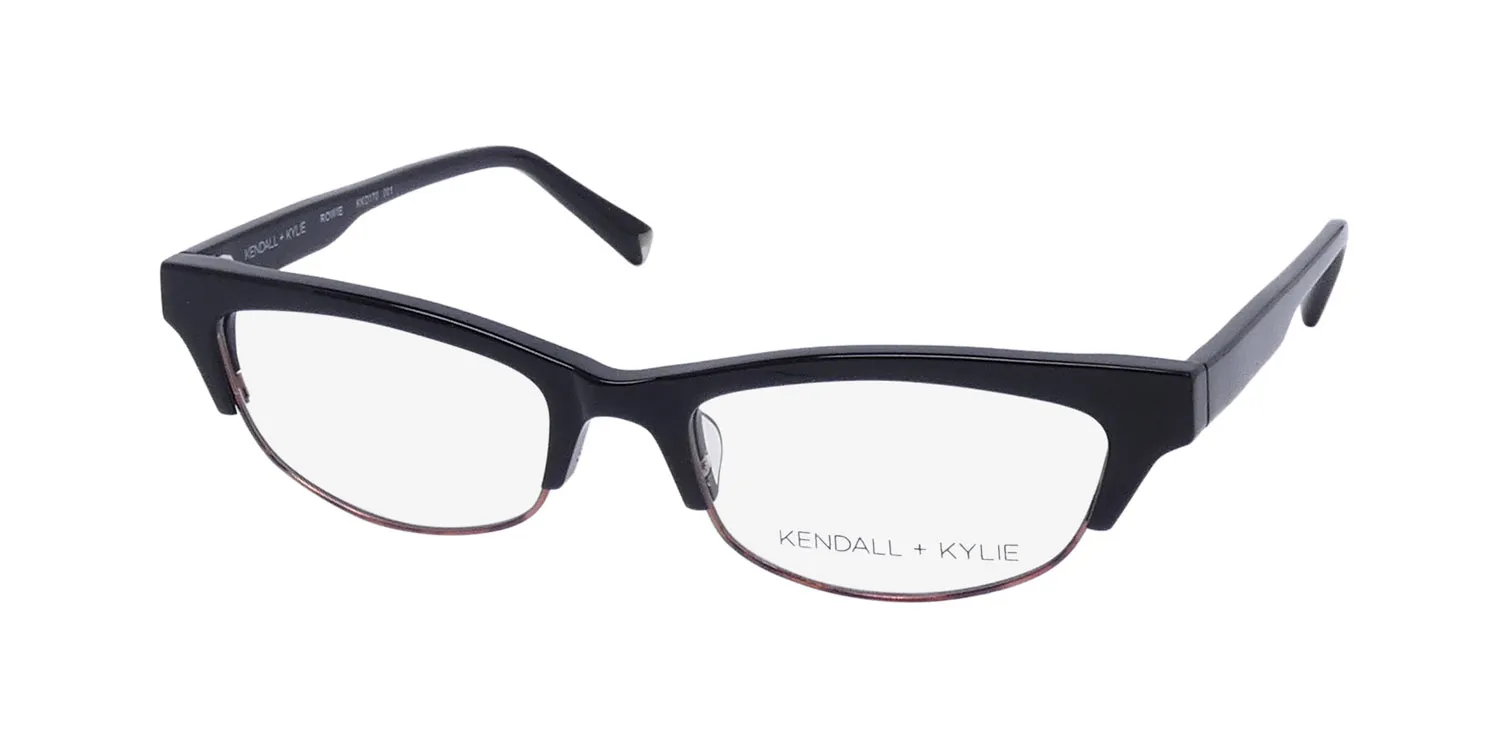Kendall + Kylie Kko170 Rowie 001 Eyeglasses Black 52mm