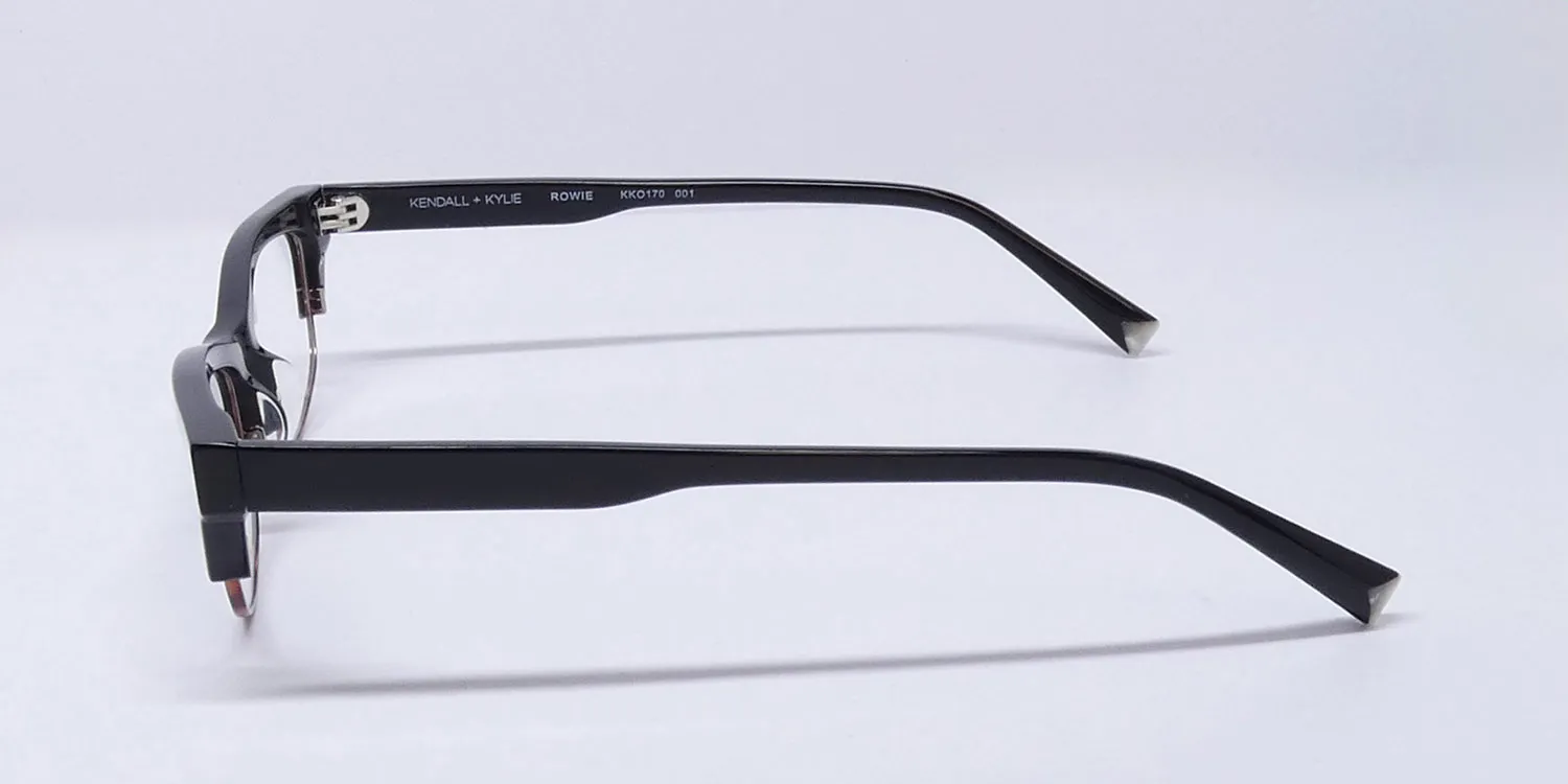 Kendall + Kylie Kko170 Rowie 001 Eyeglasses Black 52mm 4