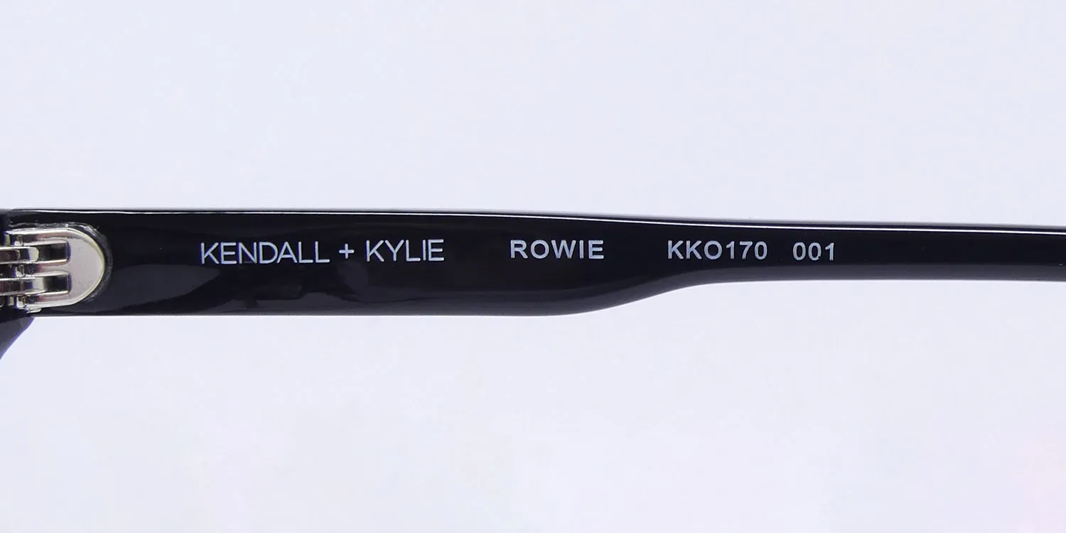 Kendall + Kylie Kko170 Rowie 001 Eyeglasses Black 52mm 7