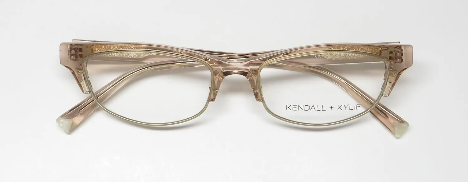 Kendall + Kylie Kko170 Rowie 290 Eyeglasses Nude 52mm 2
