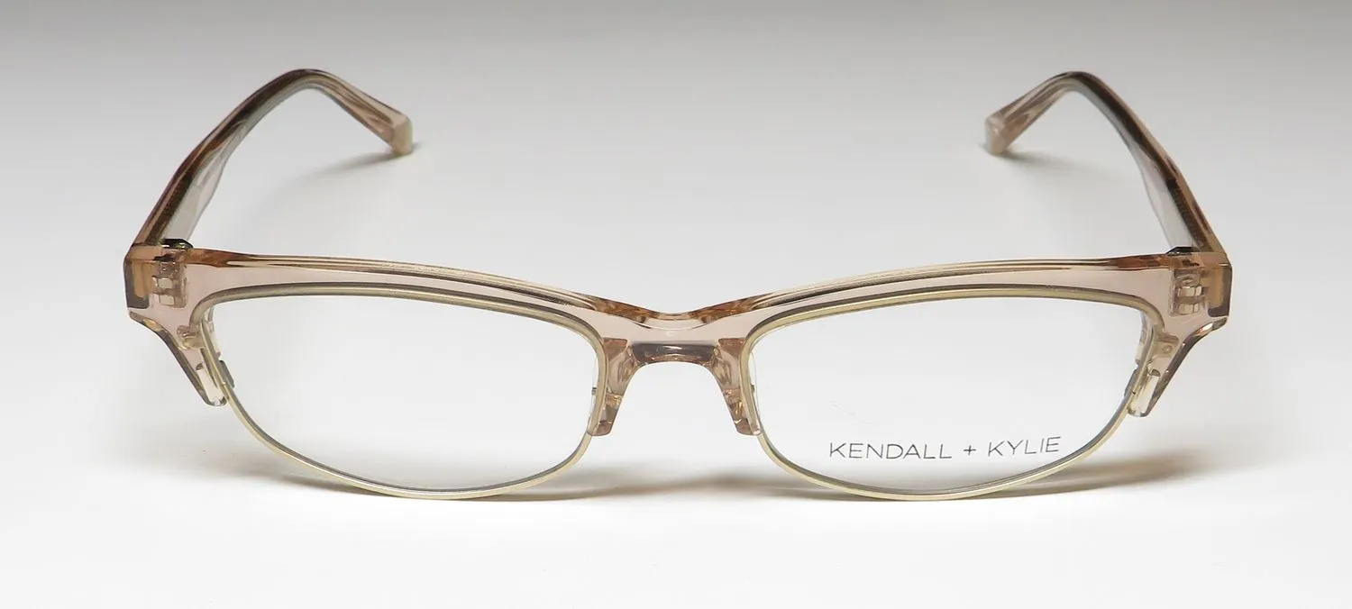 Kendall + Kylie Kko170 Rowie 290 Eyeglasses Nude 52mm 3