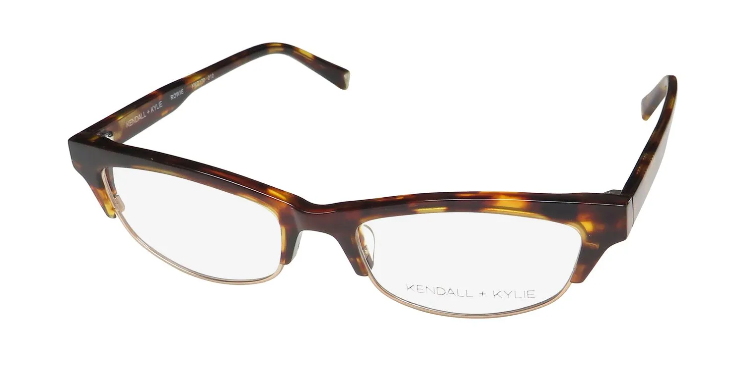 Kendall + Kylie Kko170 Rowie 212 Eyeglasses Tortoise 52mm