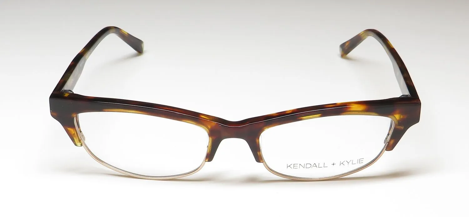 Kendall + Kylie Kko170 Rowie 212 Eyeglasses Tortoise 52mm 3