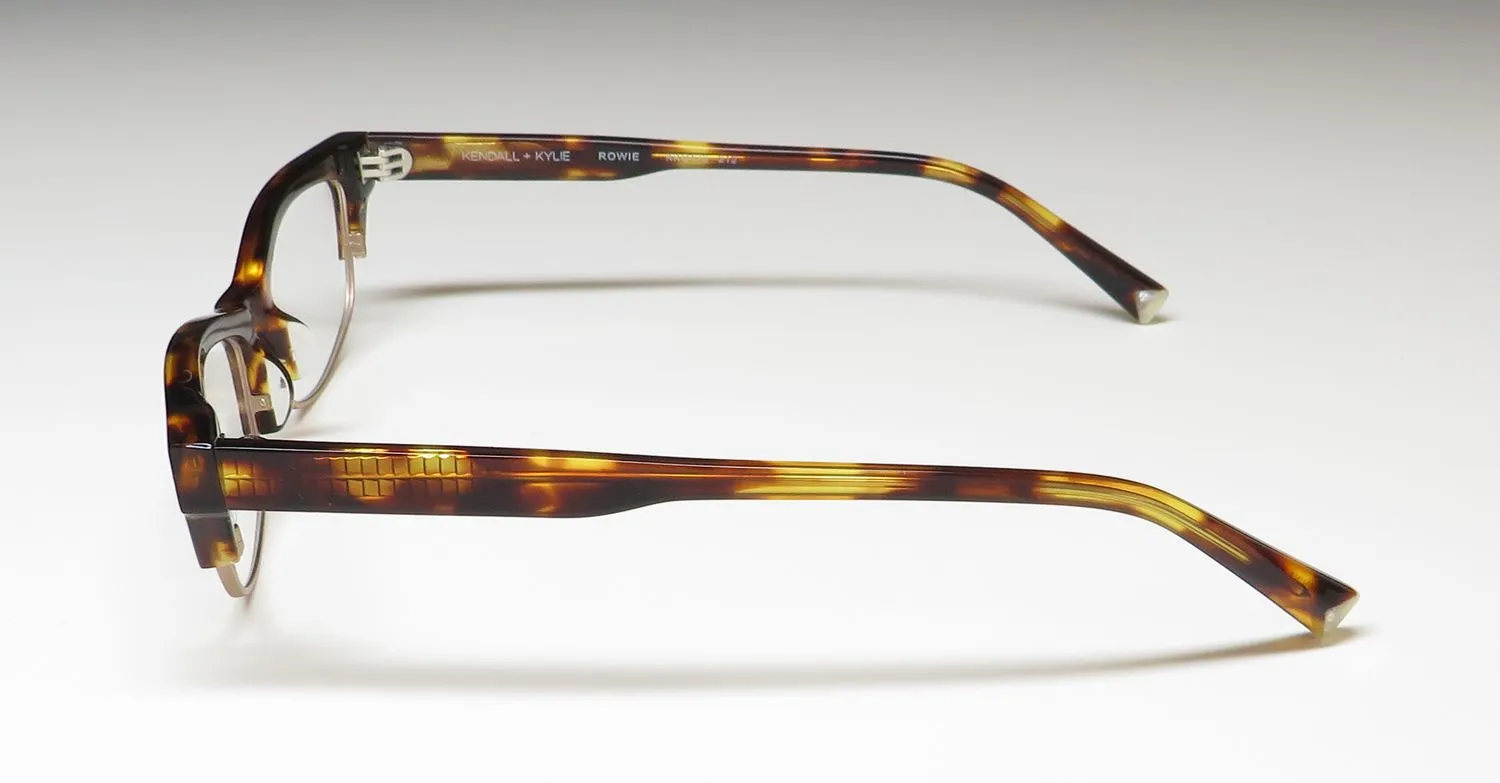 Kendall + Kylie Kko170 Rowie 212 Eyeglasses Tortoise 52mm 4