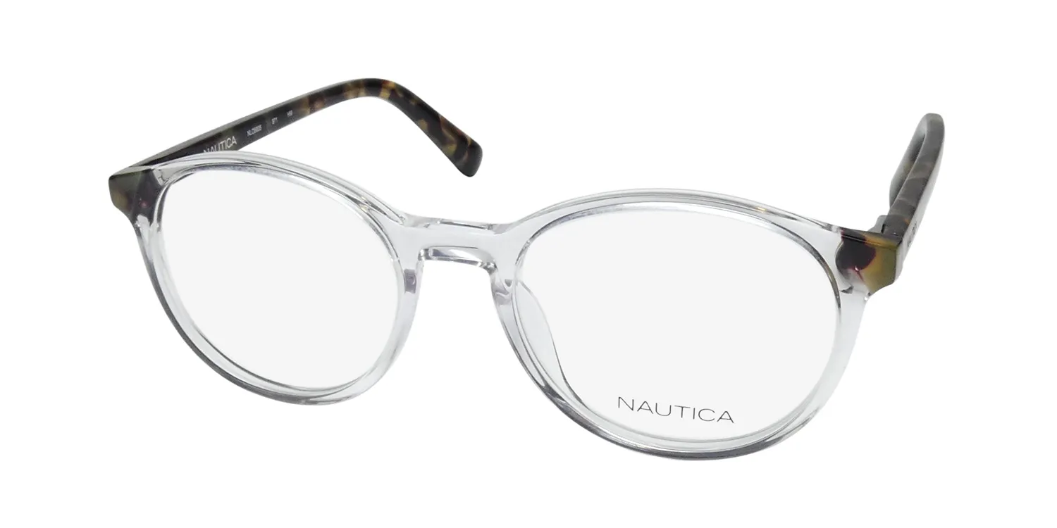 Nautica Nlo5005 971 Eyeglasses Crystal 49mm