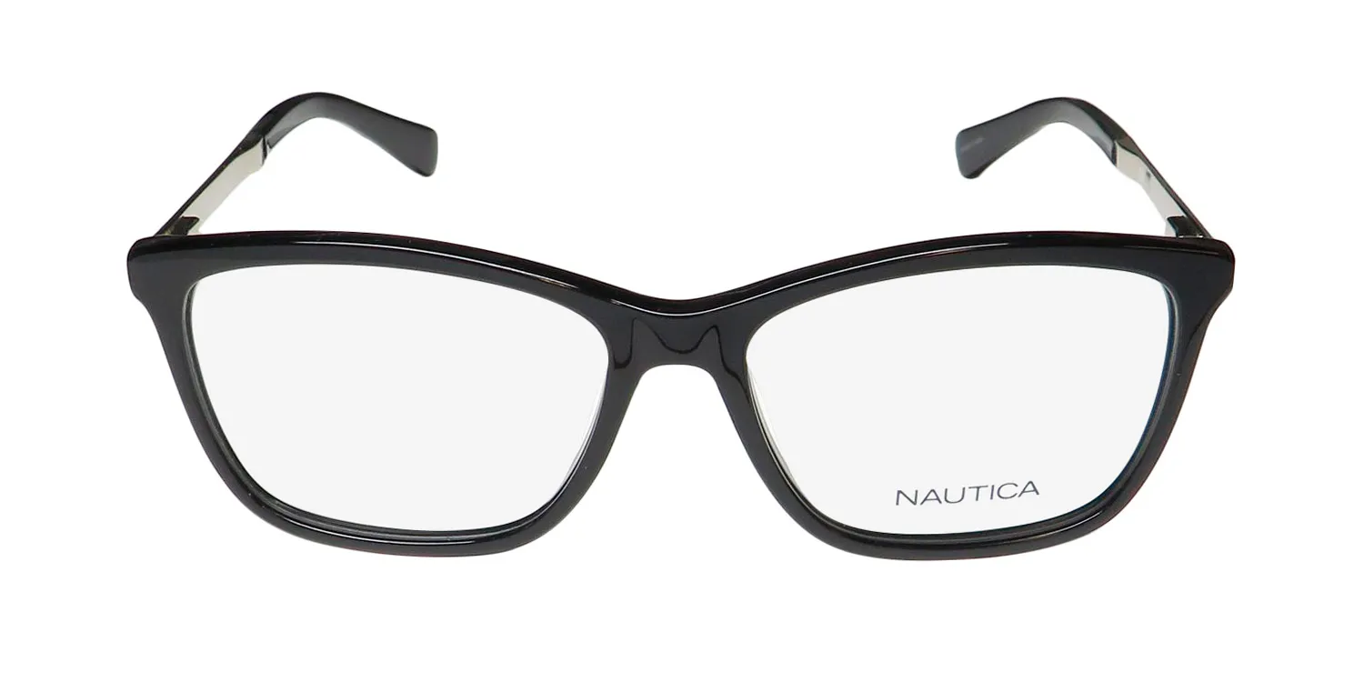 Nautica Nlo5008 001 Eyeglasses Black 53mm 3