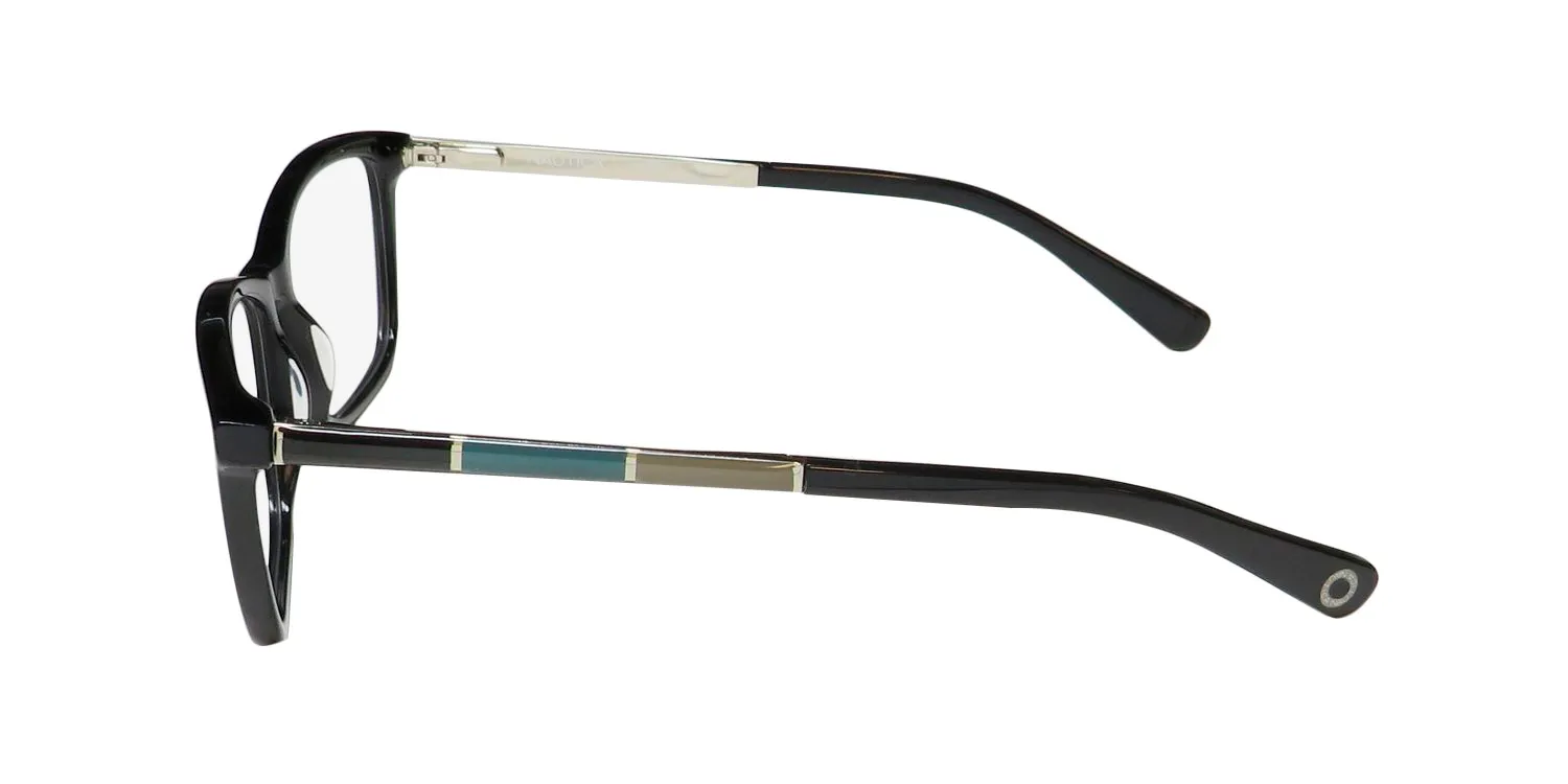 Nautica Nlo5008 001 Eyeglasses Black 53mm 4