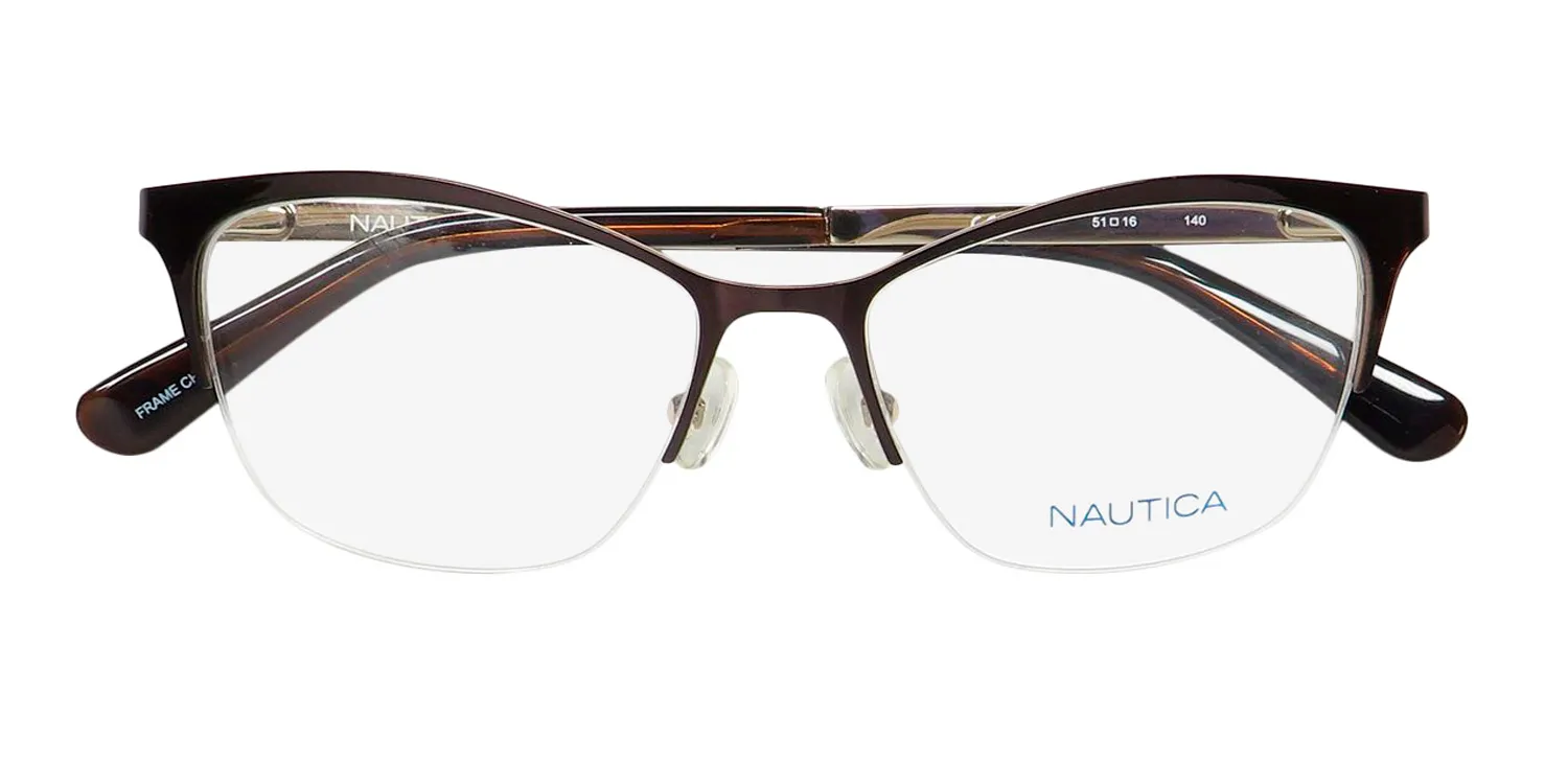 Nautica Nlo5009 200 Eyeglasses Brown 51mm 2