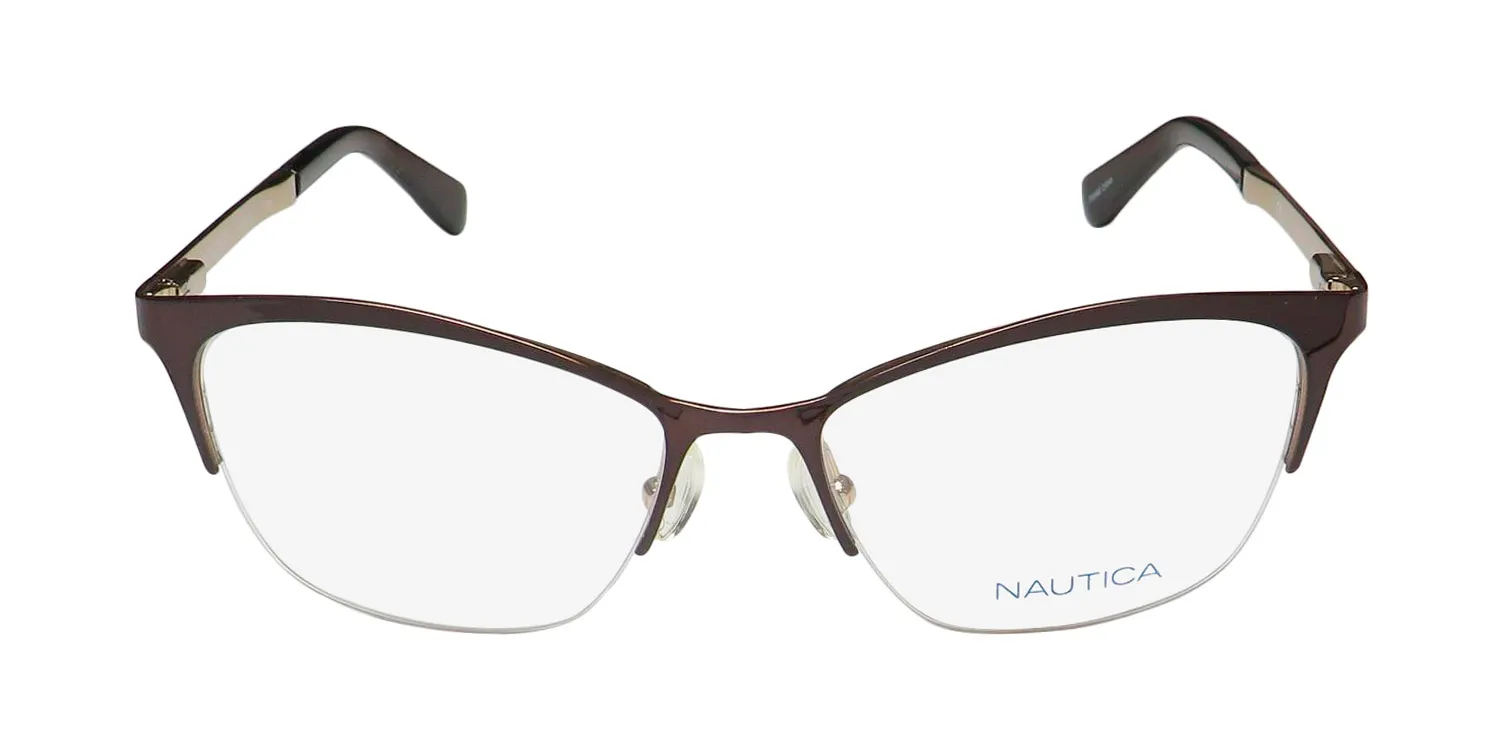 Nautica Nlo5009 200 Eyeglasses Brown 51mm 3