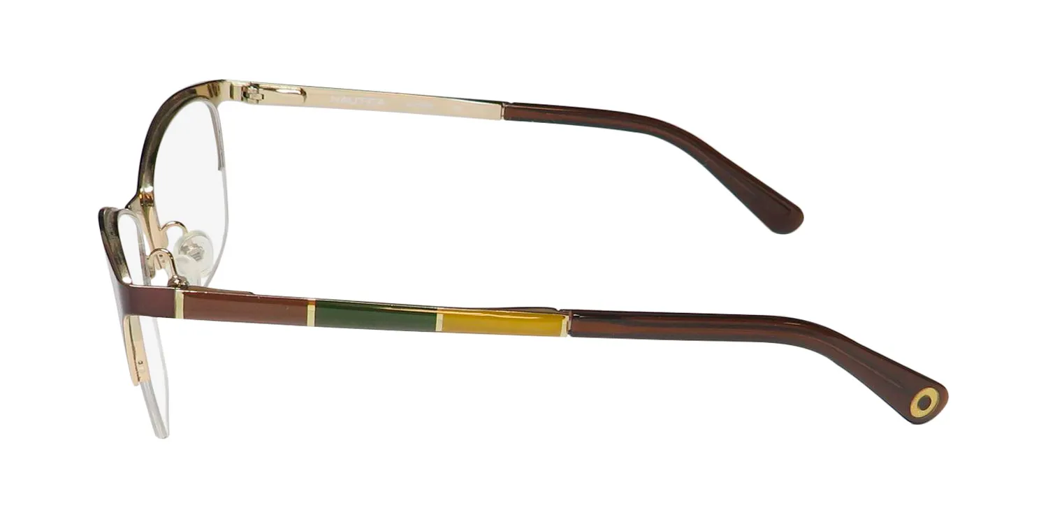 Nautica Nlo5009 200 Eyeglasses Brown 51mm 4
