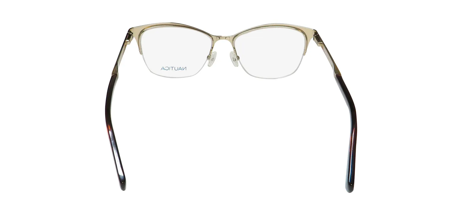 Nautica Nlo5009 200 Eyeglasses Brown 51mm 5