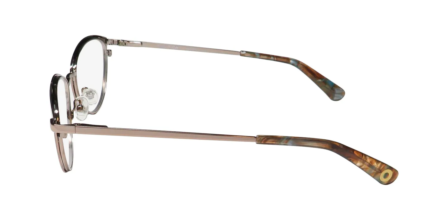Nautica Nlo5010 200 Eyeglasses Brown 51mm 4