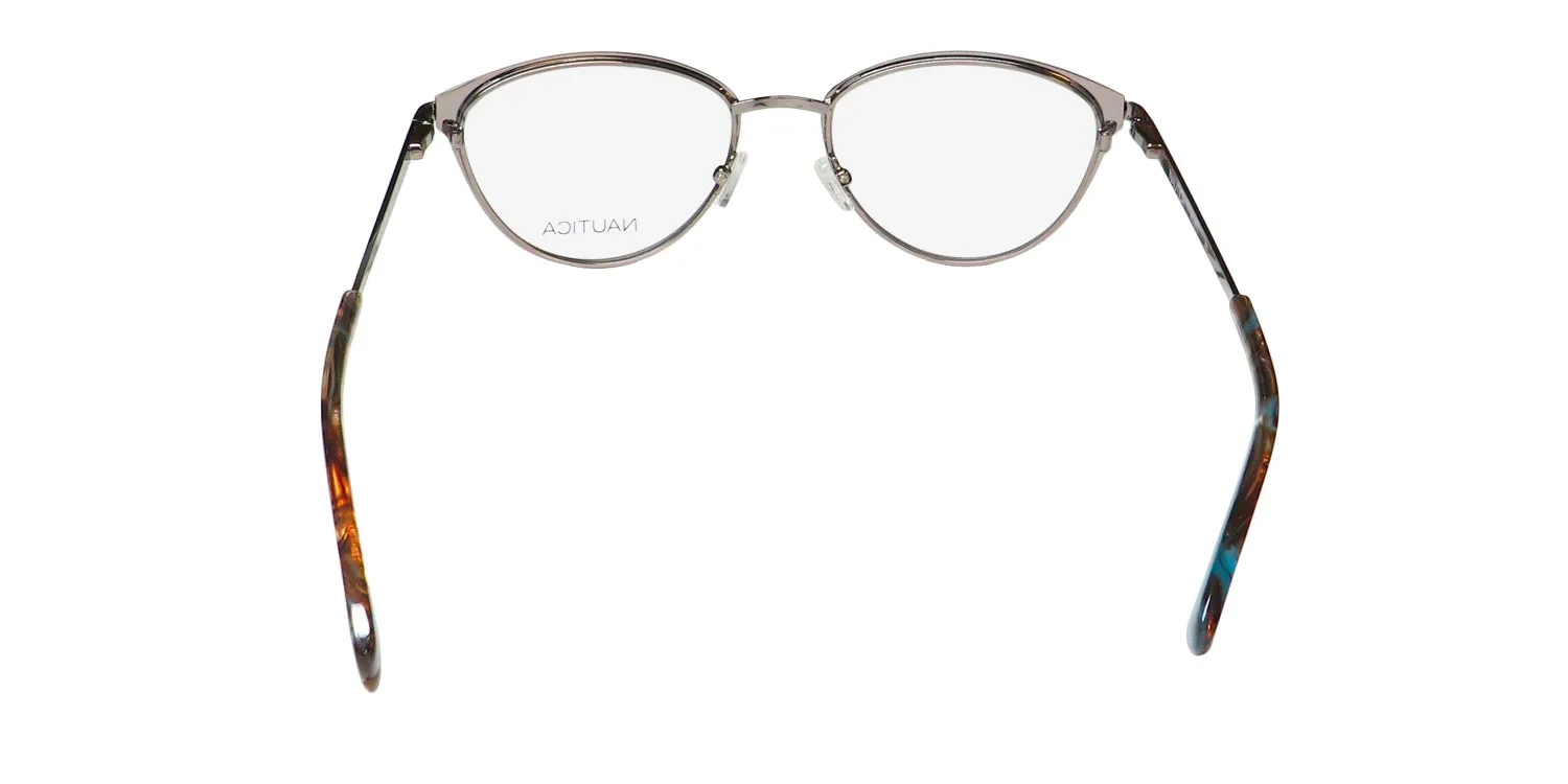 Nautica Nlo5010 200 Eyeglasses Brown 51mm 5