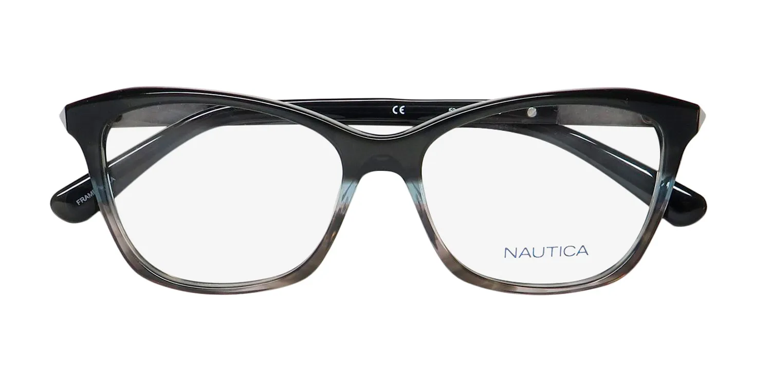 Nautica Nlo5000 001 Eyeglasses Black 52mm 2