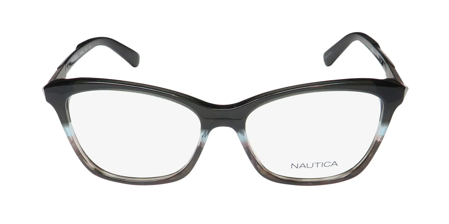 Nautica Nlo5000 001 Eyeglasses Black 52mm 3