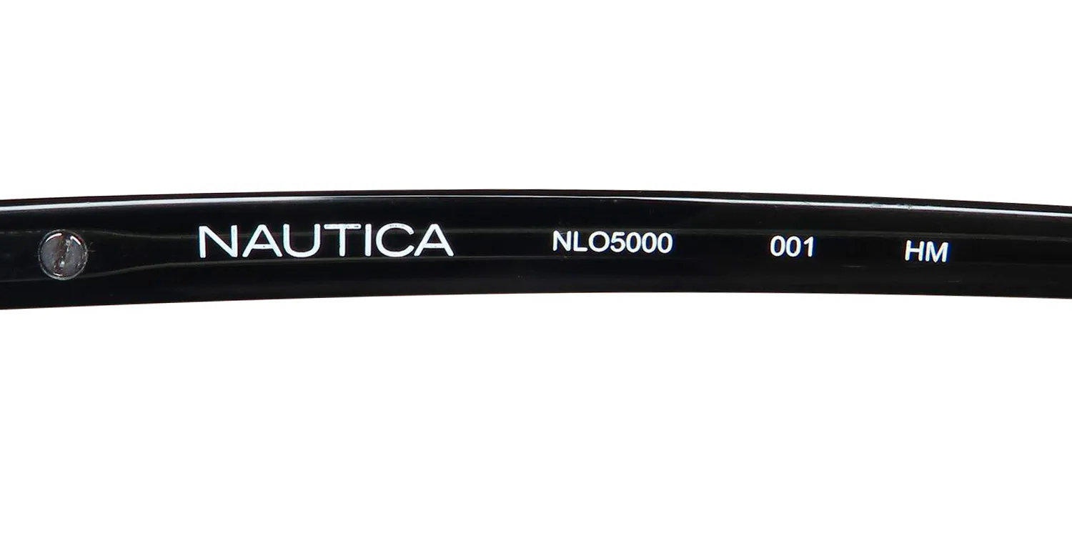 Nautica Nlo5000 001 Eyeglasses Black 52mm 7