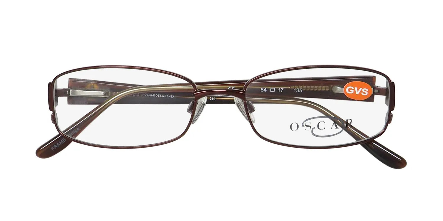 Oscar de la Renta Osl 704 210 Eyeglasses Brown 54mm 2
