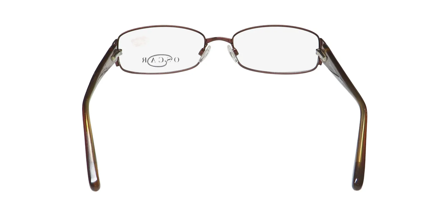 Oscar de la Renta Osl 704 210 Eyeglasses Brown 54mm 5