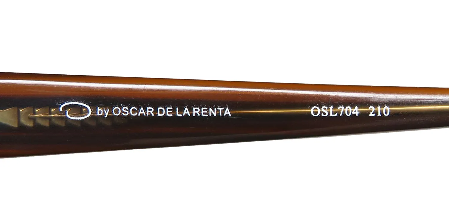 Oscar de la Renta Osl 704 210 Eyeglasses Brown 54mm 7