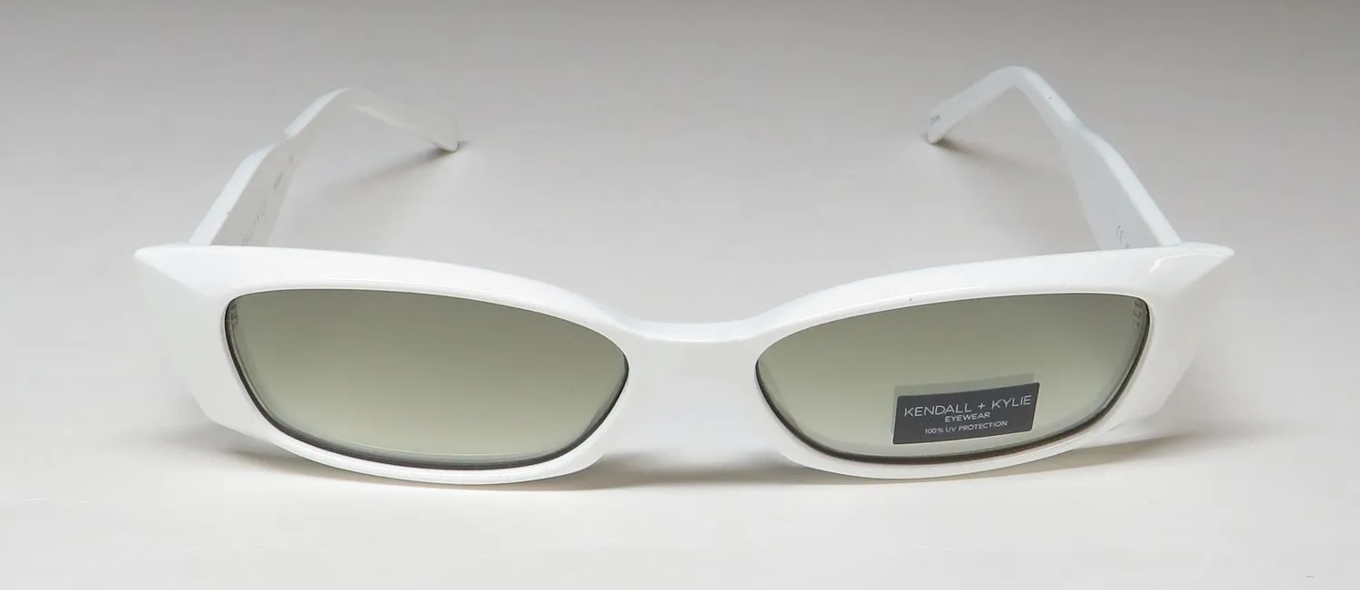 Kendall + Kylie Kk5094 Elora 101 Sunglasses Shiny Opaque White 0mm 3