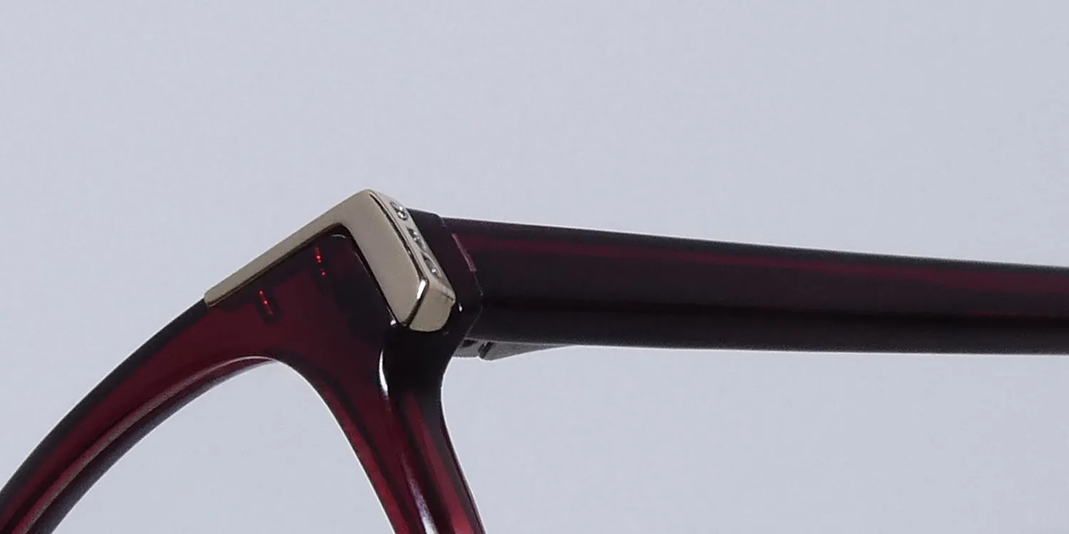 Oscar de la Renta Osl 730 611 Eyeglasses Red 53mm 6