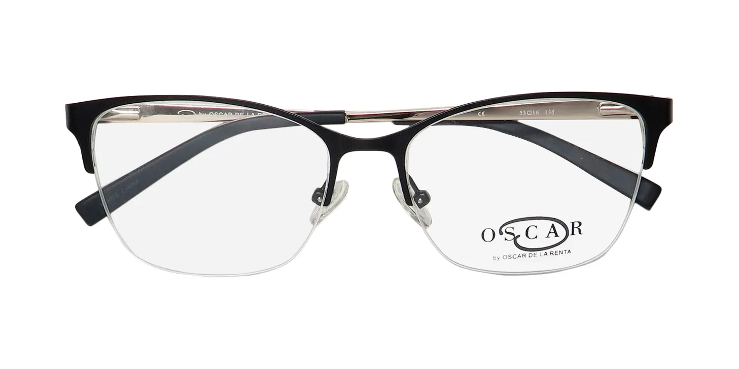 Oscar de la Renta Osl 468 002 Eyeglasses Black 53mm 2