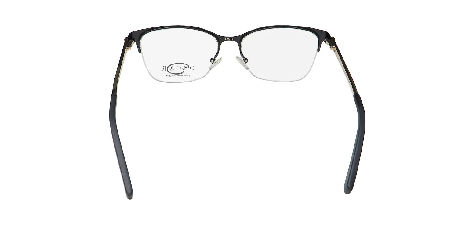 Oscar de la Renta Osl 468 002 Eyeglasses Black 53mm 5