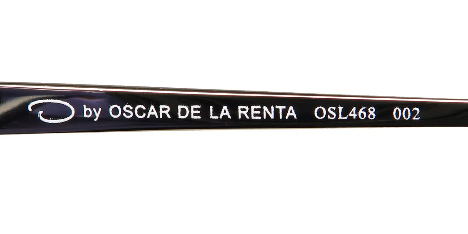 Oscar de la Renta Osl 468 002 Eyeglasses Black 53mm 7