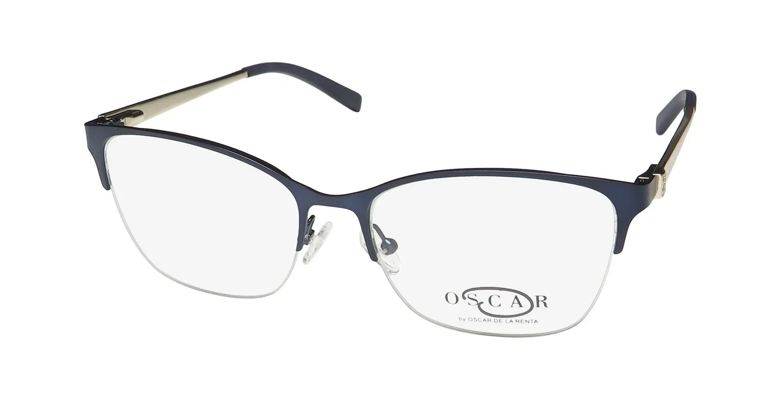 Oscar de la Renta Osl 468 414 Eyeglasses Navy 53mm