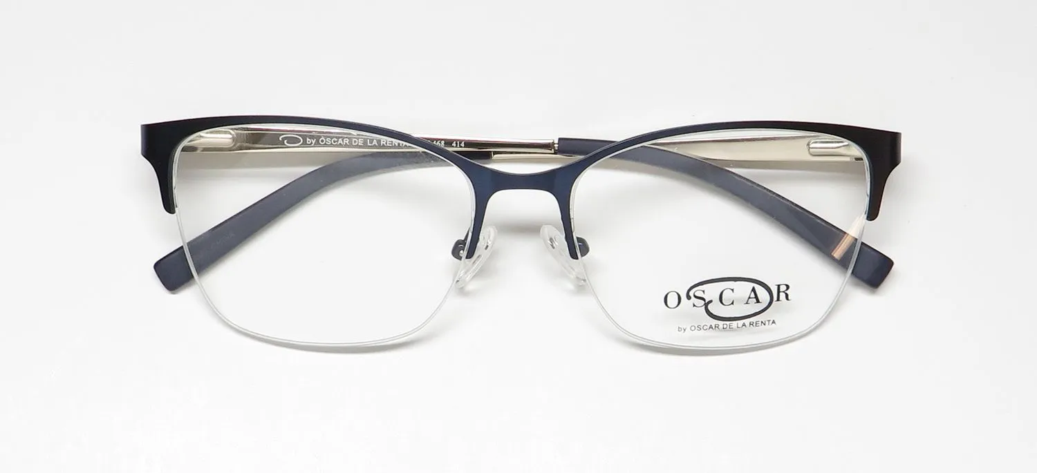 Oscar de la Renta Osl 468 414 Eyeglasses Navy 53mm 2