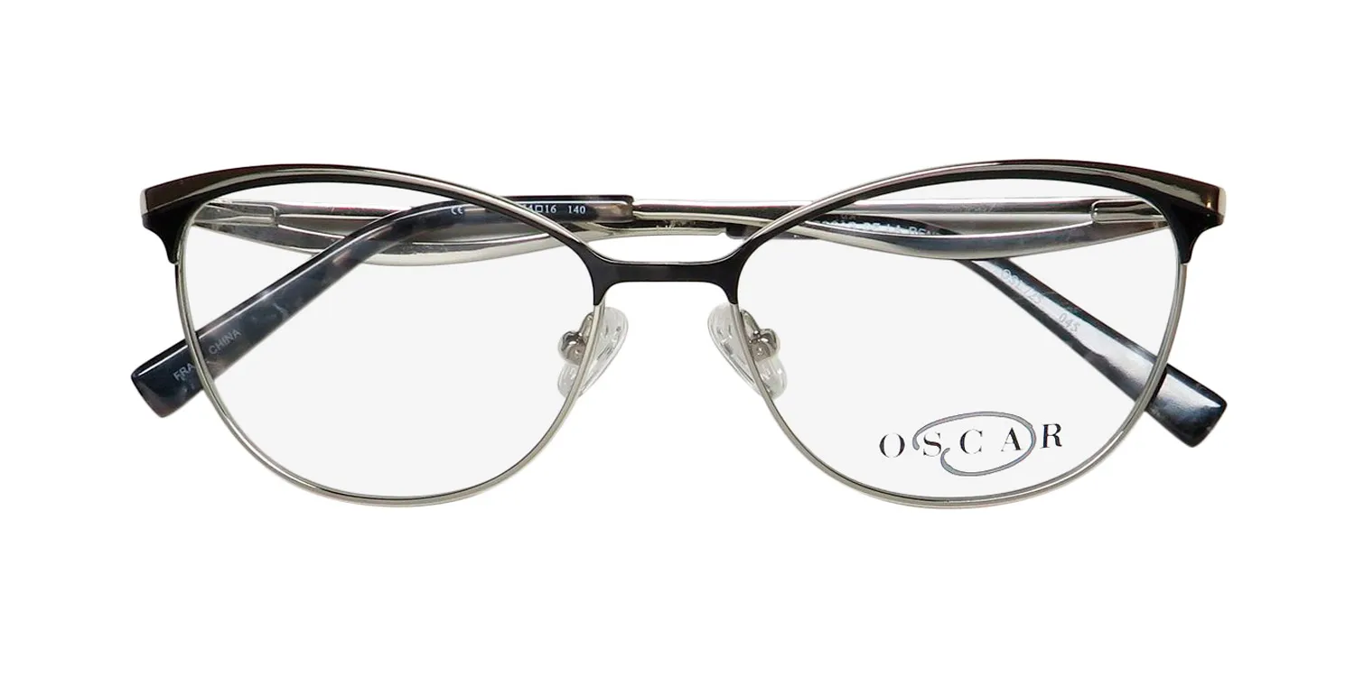 Oscar de la Renta Osl 725 045 Eyeglasses Silver 54mm 2