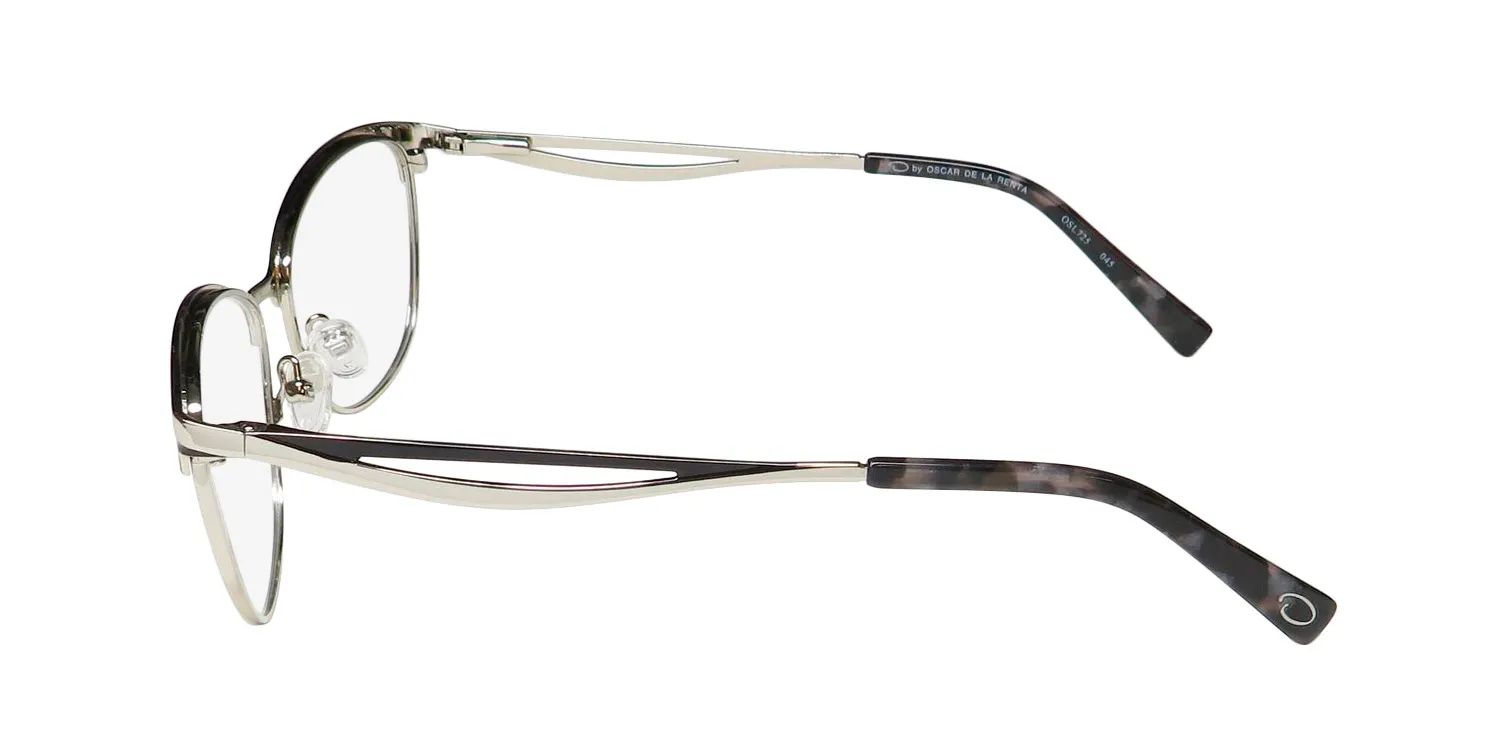 Oscar de la Renta Osl 725 045 Eyeglasses Silver 54mm 4