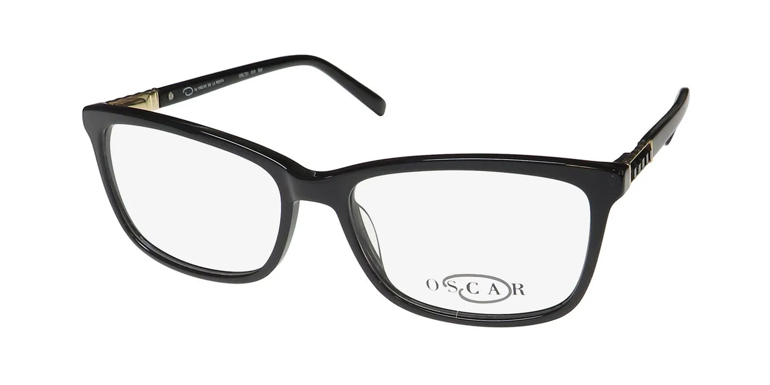 Oscar de la Renta Osl 731 019 Eyeglasses Black 55mm