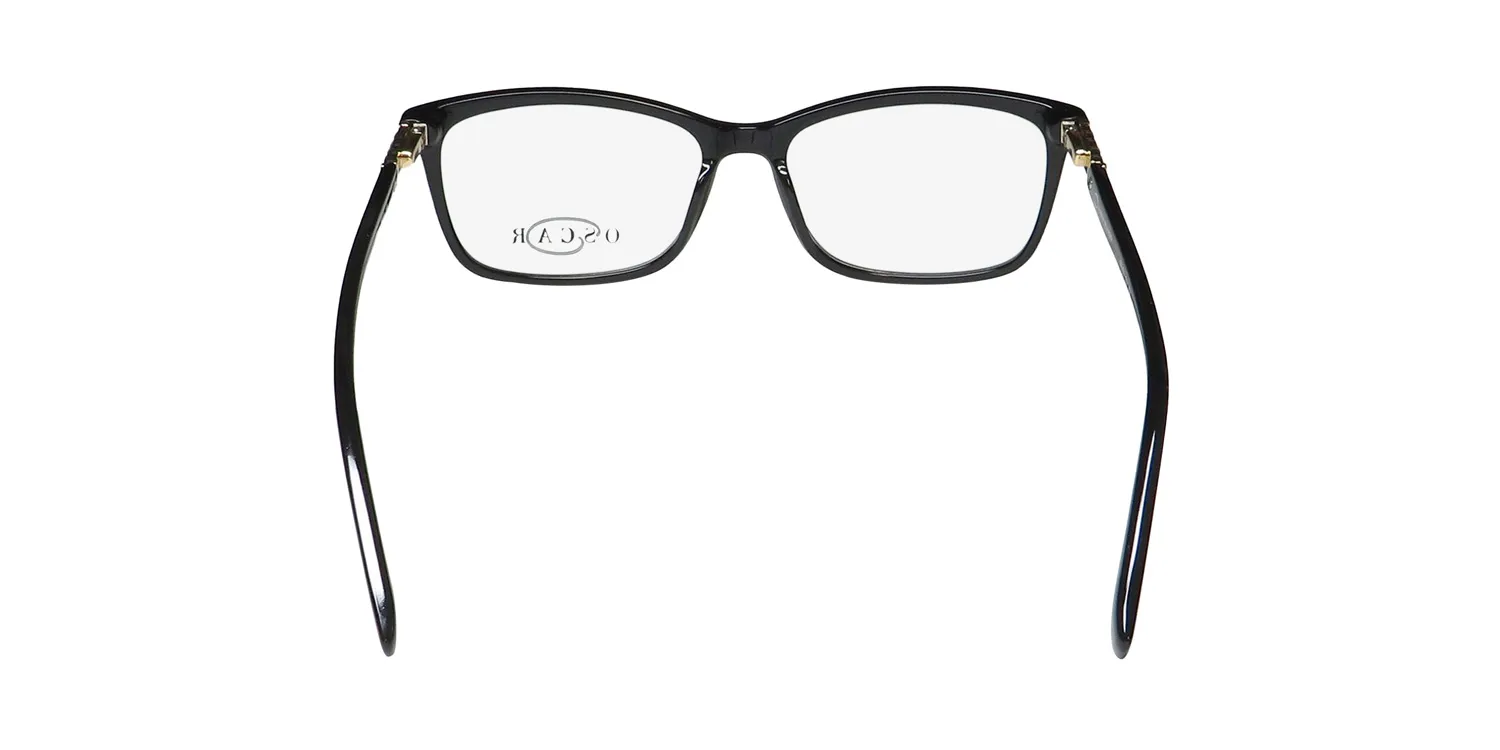 Oscar de la Renta Osl 731 019 Eyeglasses Black 55mm 5