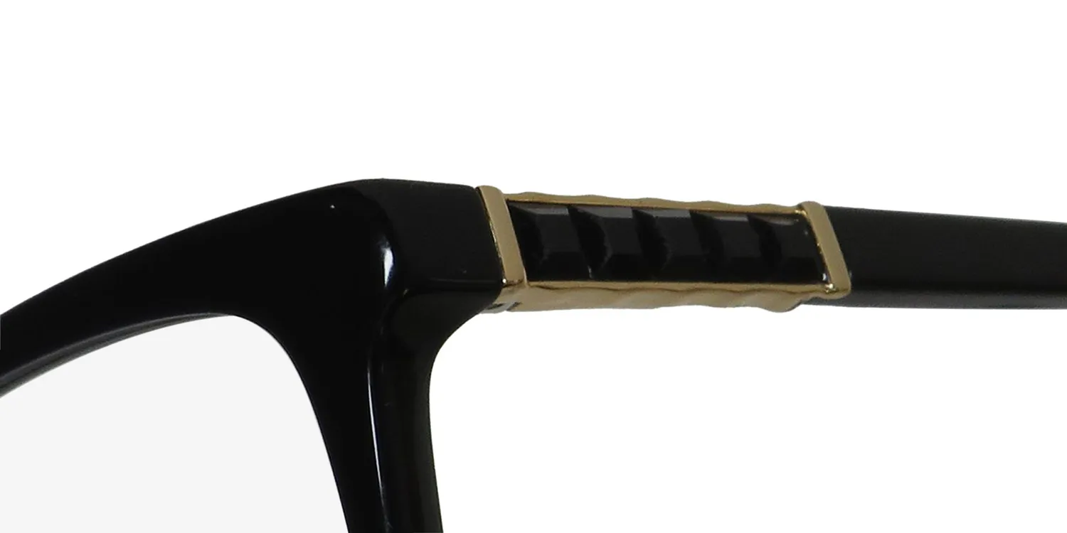 Oscar de la Renta Osl 731 019 Eyeglasses Black 55mm 6