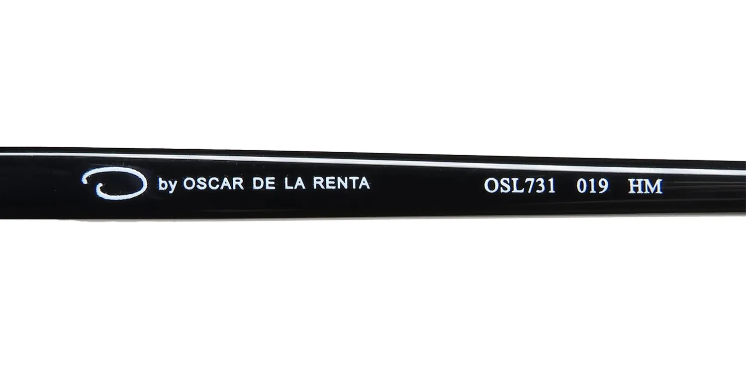 Oscar de la Renta Osl 731 019 Eyeglasses Black 55mm 7
