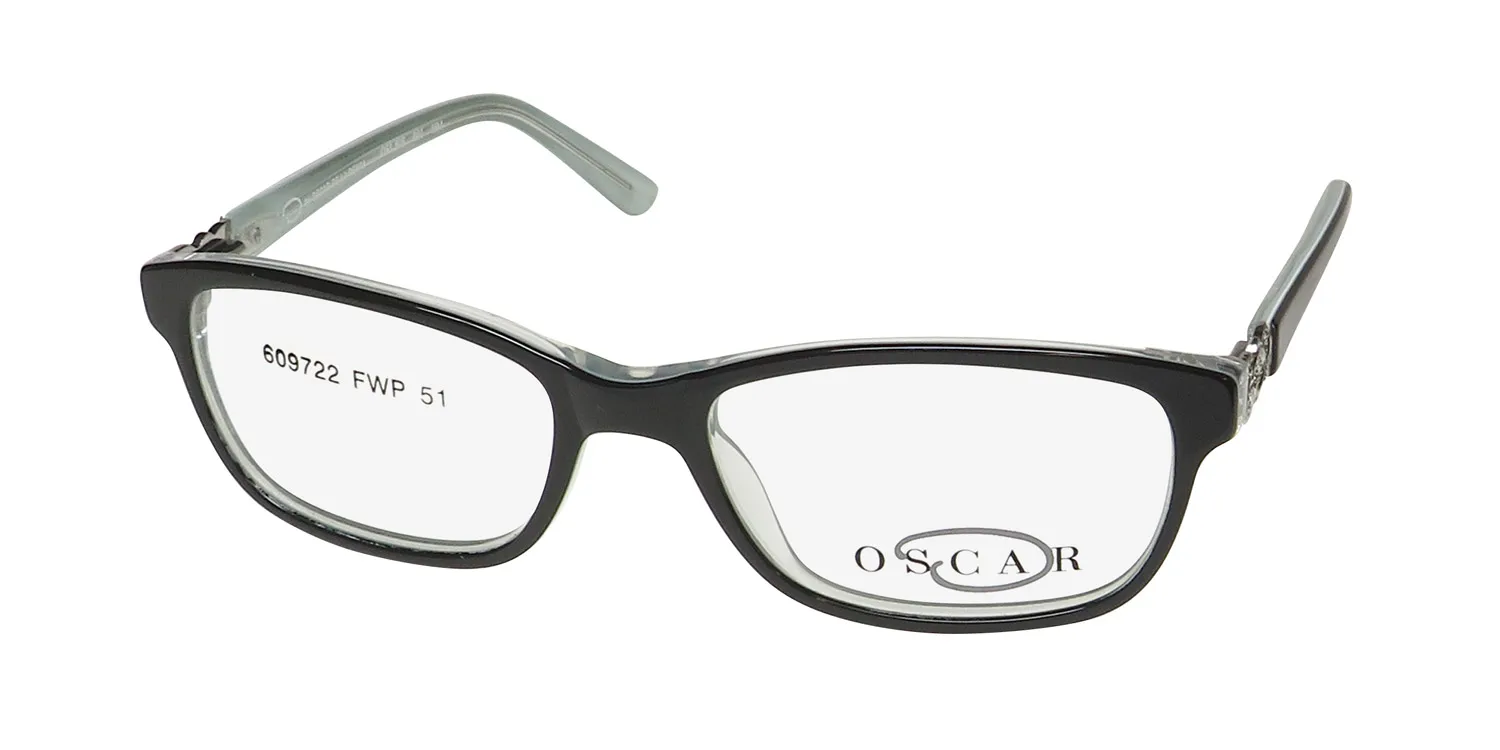 Oscar de la Renta Osl 508 001 Eyeglasses Black 51mm