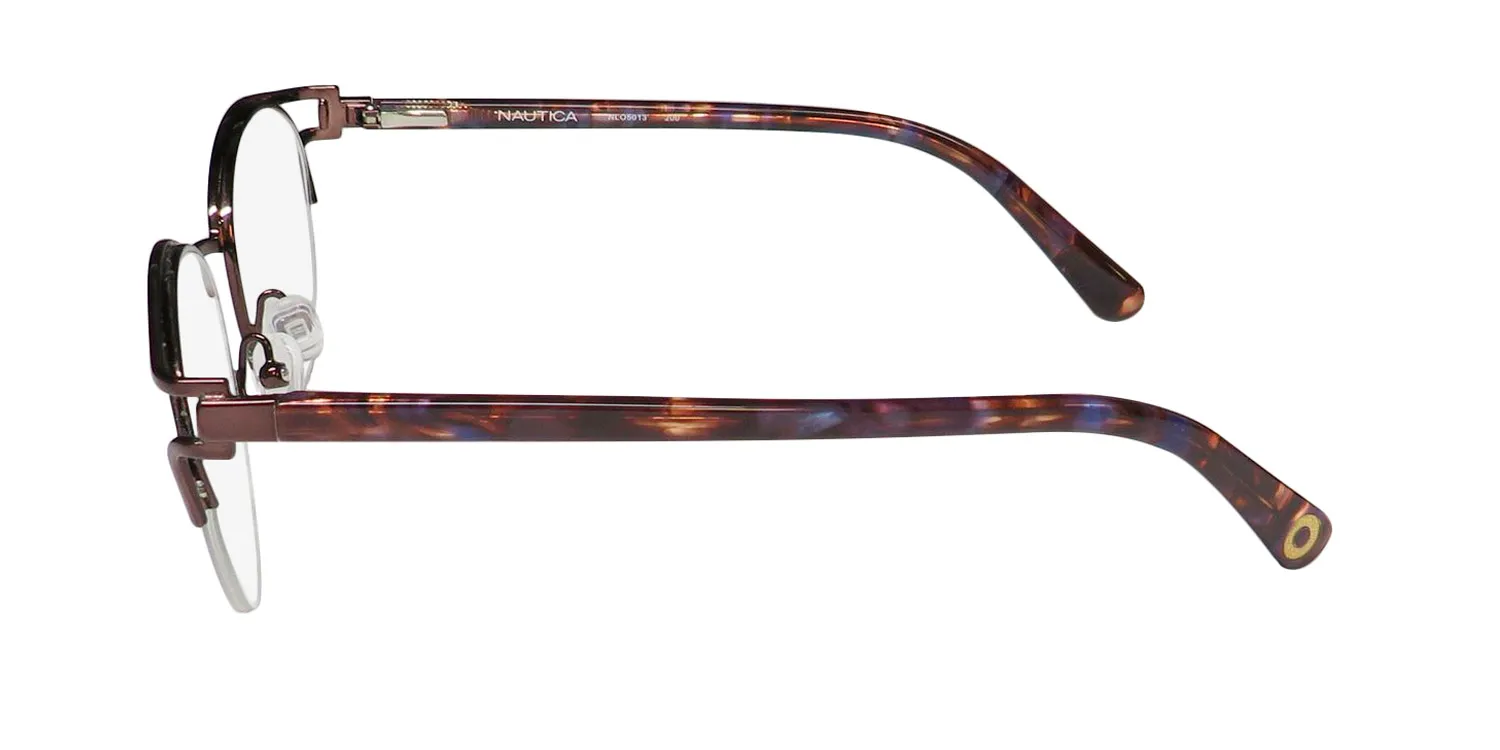 Nautica Nlo5013 200 Eyeglasses Brown 52mm 4