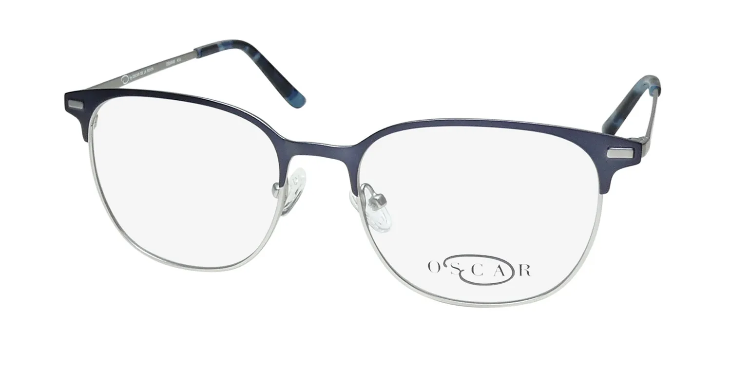 Oscar de la Renta Osm 840 414 Eyeglasses Navy 52mm