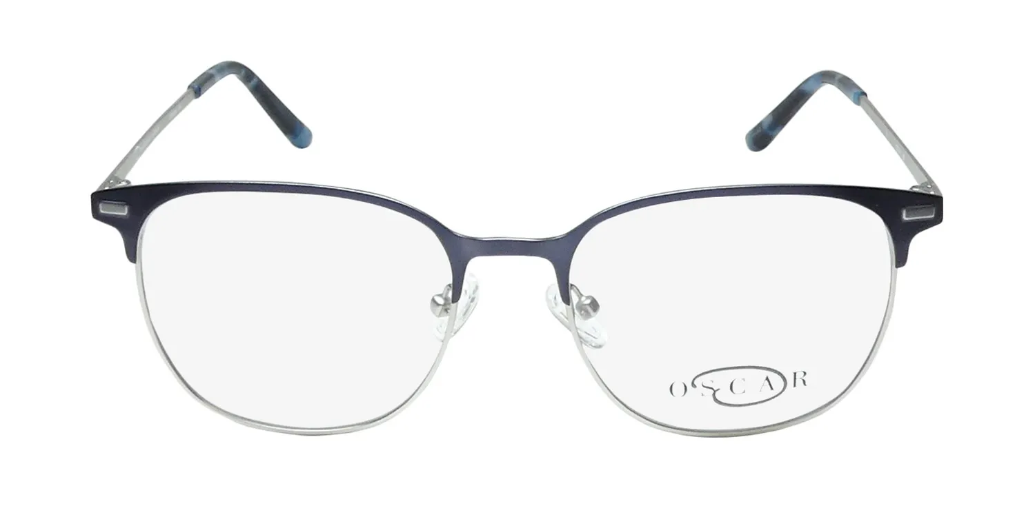 Oscar de la Renta Osm 840 414 Eyeglasses Navy 52mm 3
